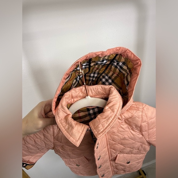 BURBERRY kids SALMON COLOR TODDLER JACKET✨ - Picture 11 of 13